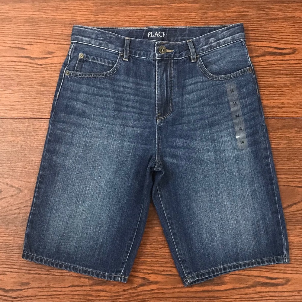 The Childrens Place Denim Shorts Medium Wash NWOT